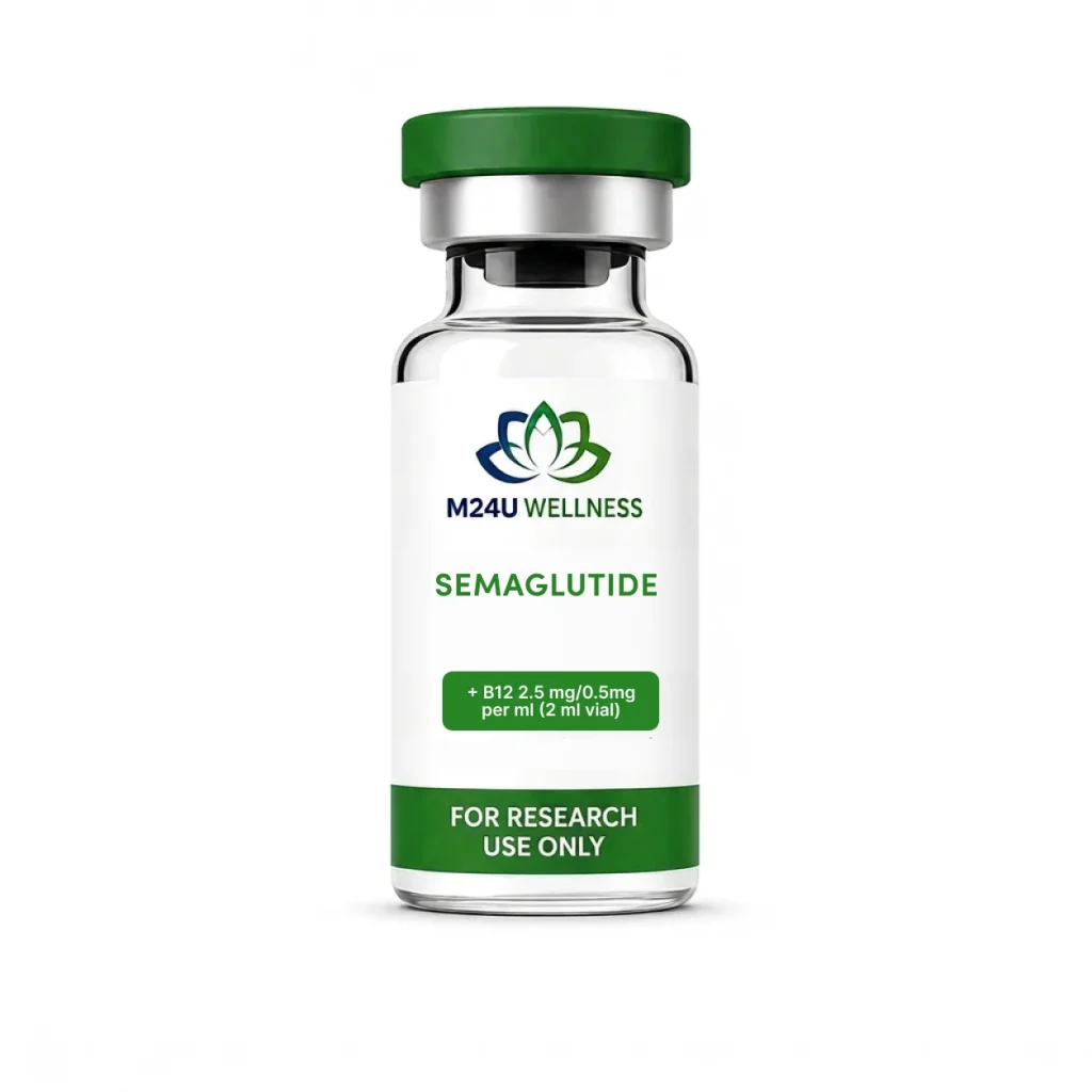 Semaglutide + B12 2.5 mg/0.5mg per ml (2 ml vial)