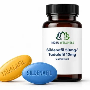 Sildenafil 50mg / Tadalafil 10mg Gummy x 8