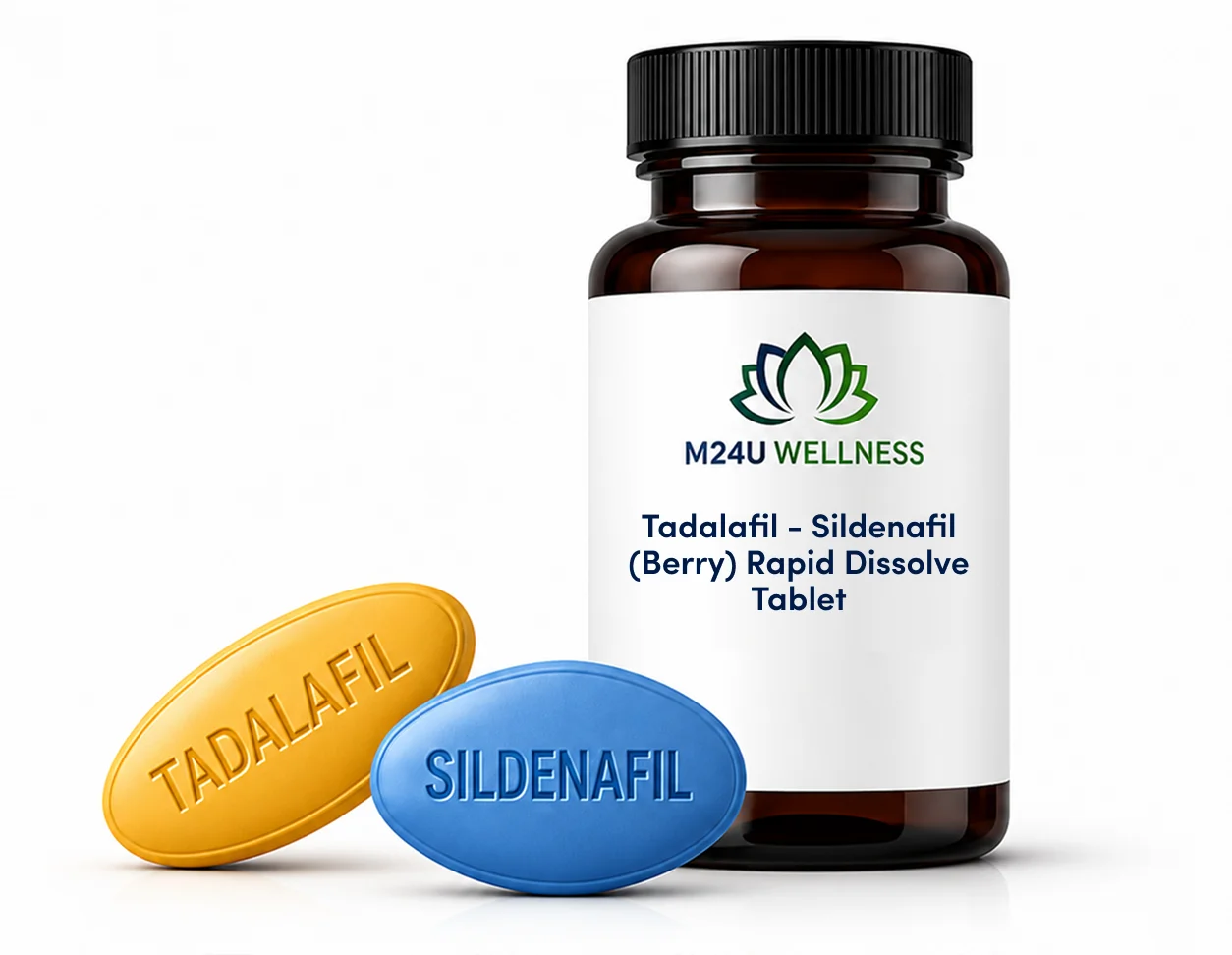 Tadalafil - Sildenafil (Berry) Rapid Dissolve Tablet